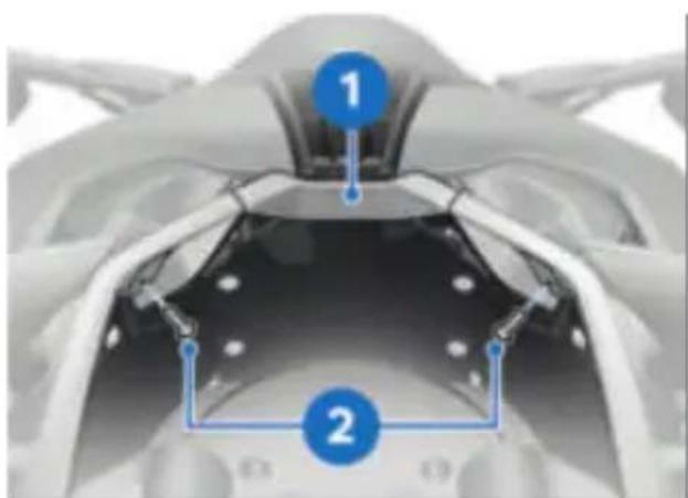 BMW S 1000 RR (2022) - Dépose du flanc de carénage - 3