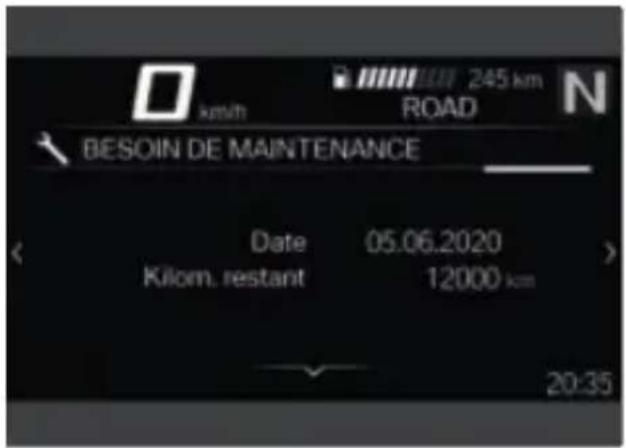 BMW S 1000 RR (2022) - Échéance de service - 1