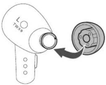 AUDIO TECHNICA ATHTWX9 - Remplacement des embouts - 1