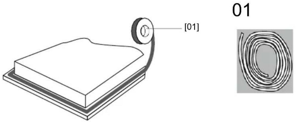 BERTAZZONI P784I1M30NV - Regolazione della posizione delle staffe di fissaggio - 1