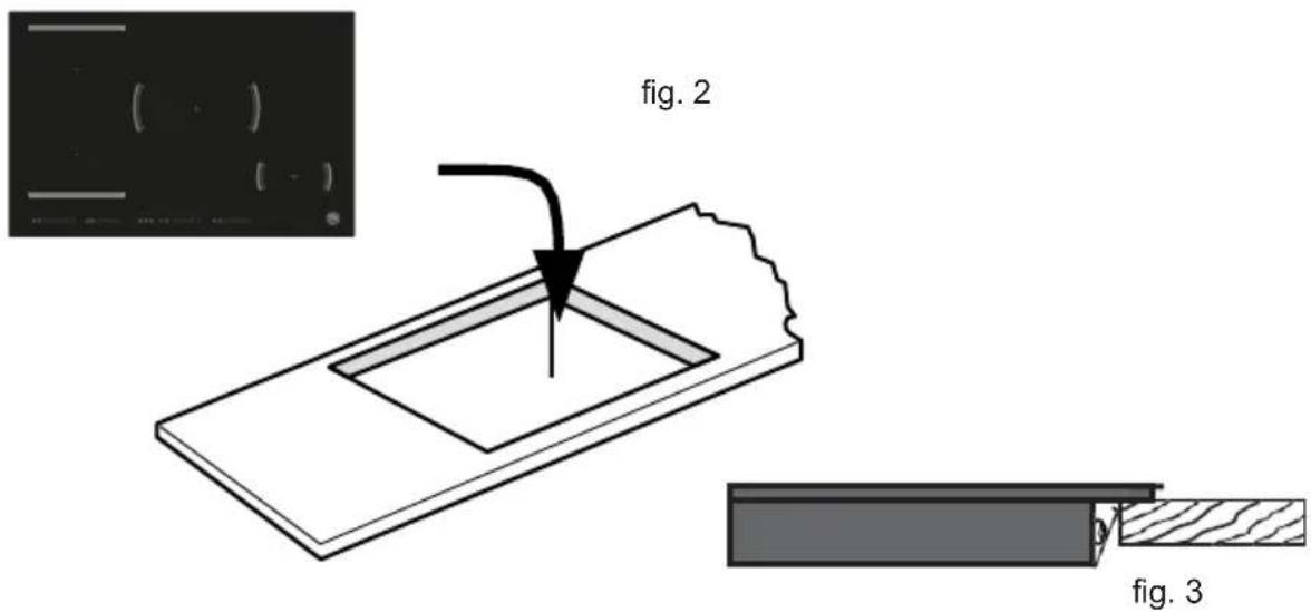 BERTAZZONI P784I1M30NV - Locating the fixing brackets - 2