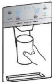 HISENSE RS818N4TFE - Using the dispenser - 2
