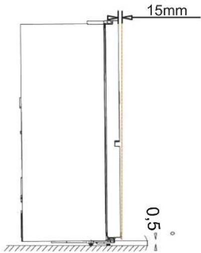 HISENSE RS818N4TFE - Nivellierung des Geräts - 1