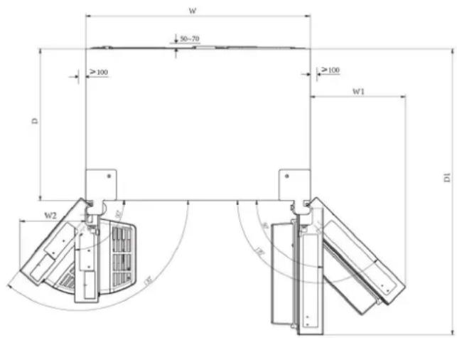 HISENSE RS818N4TFE - Ventilazione dell'apparecchio - 3