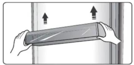 HISENSE RS818N4TFE - Glazenplaten en deurrekken - 1