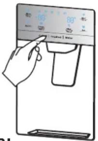 HISENSE RS818N4TFE - Verwendung des Spenders - 1