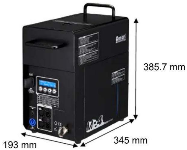 Antari M4 - Product Dimension - 1