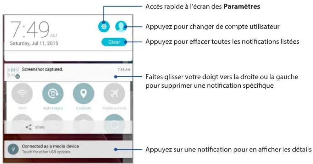 ASUS ZenPad 10 Z300CG - Notifications système - 1