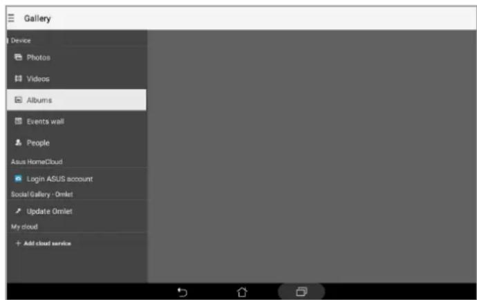 ASUS ZenPad 10 Z300CG - Accéder aux images de vos réseaux sociaux ou stockées en ligne - 1