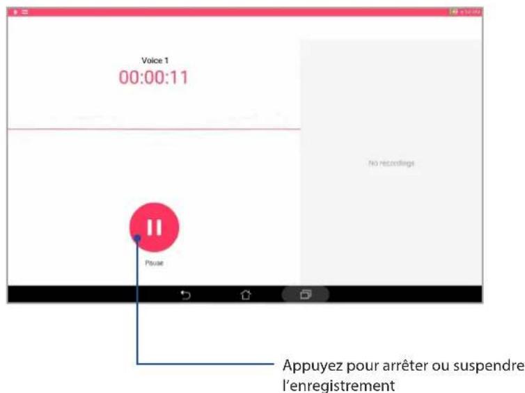 ASUS ZenPad 10 Z300CG - Ouvrir le magnétophone - 2