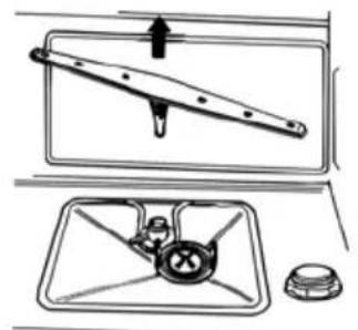 Fulgor Milano FDW 9093.1 - CLEANING THE SPRAY ARMS - 2