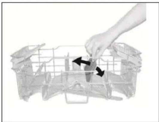 Fulgor Milano FDW 9093.1 - LOADING THE UPPER BASKET - 6