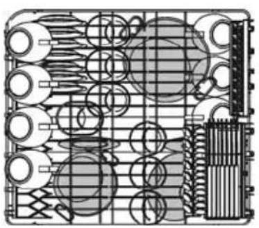 Fulgor Milano FDW 9093.1 - LOADING THE UPPER BASKET - 1
