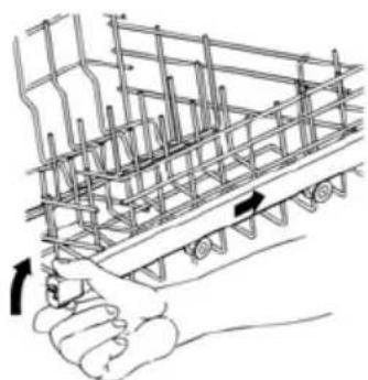 Fulgor Milano FDW 9093.1 - REGOLAZIONE DEL CESTO SUPERiore - 1