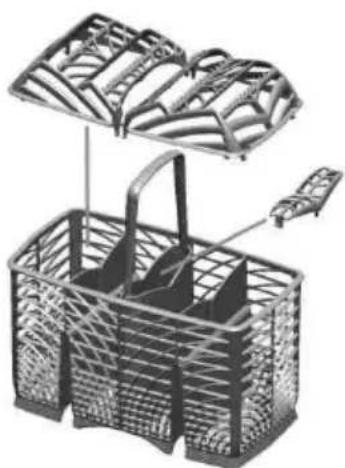 Fulgor Milano FDW 9093.1 - CUTLERY BASKET - 1