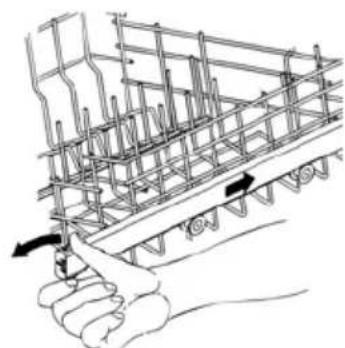 Fulgor Milano FDW 9093.1 - REGOLAZIONE DEL CESTO SUPERiore - 3