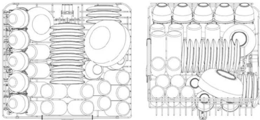 Fulgor Milano FDW 9093.1 - LOADING THE LOWER BASKET - 2