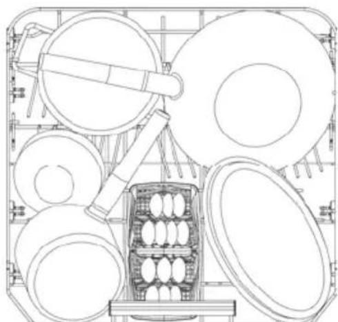 Fulgor Milano FDW 9093.1 - BELADEN DES UTERKORBS - 4