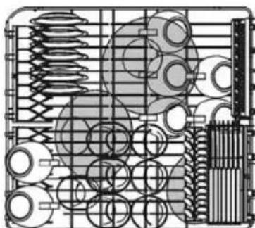 Fulgor Milano FDW 9093.1 - Chargement du PANIER superieur - 1