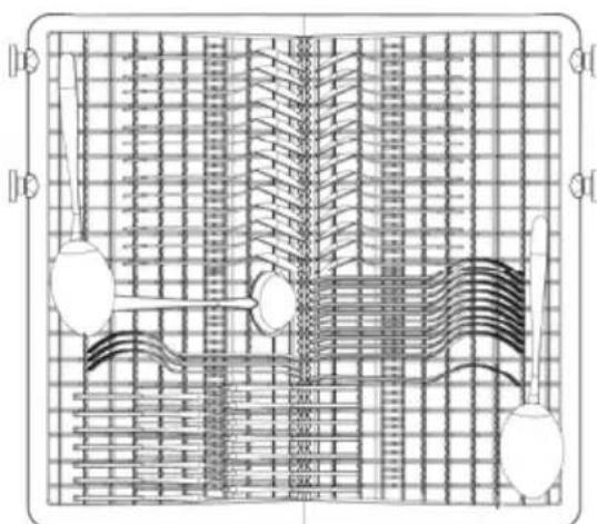 Fulgor Milano FDW 9093.1 - LOADING THE LOWER BASKET - 4