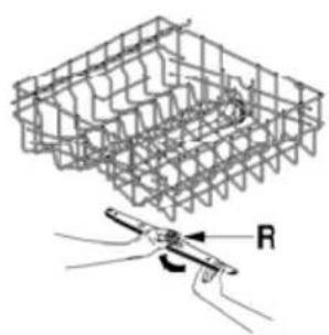 Fulgor Milano FDW 9093.1 - CLEANING THE SPRAY ARMS - 1