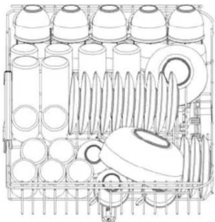 Fulgor Milano FDW 9093.1 - BELADEN DES UTERKORBS - 3