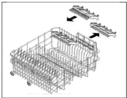 Fulgor Milano FDW 9093.1 - CARICAMENTO DEL CESTELLO SUPERIORE - 5