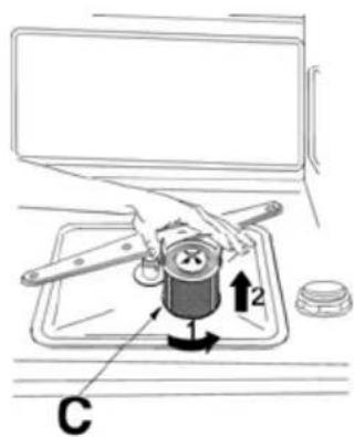 Fulgor Milano FDW 9093.1 - CLEANING THE FILTER UNIT - 1