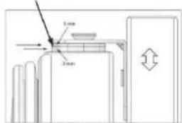 Fulgor Milano FBCD 761 TNF EDBL - Ajuste del panel para la puerta del frigorifico - 2