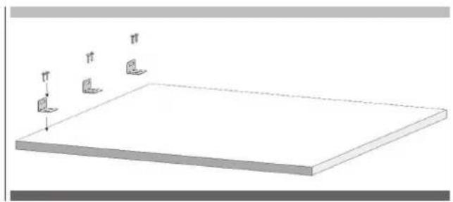 Fulgor Milano FBCD 761 TNF EDBL - Préparation de la porte du meuble du congélateur - 4