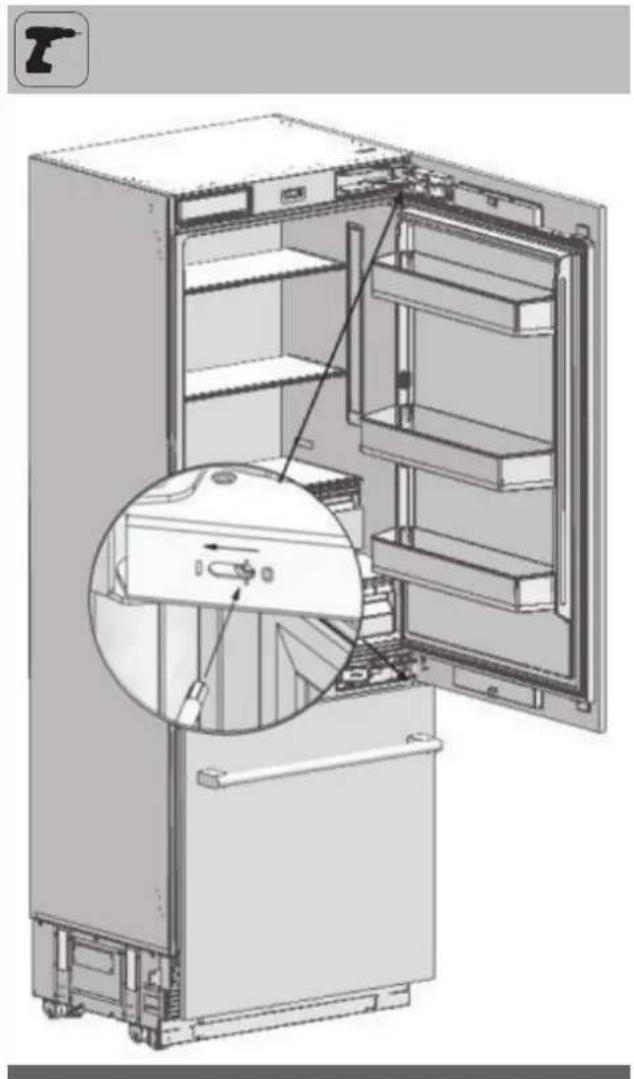 Fulgor Milano FBCD 761 TNF EDBL - Regolazione della durezza delle cerniere - 1