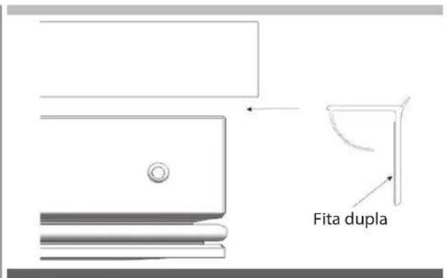 Fulgor Milano FBCD 761 TNF EDBL - Ajuste de poinel para porta do congelador - 2