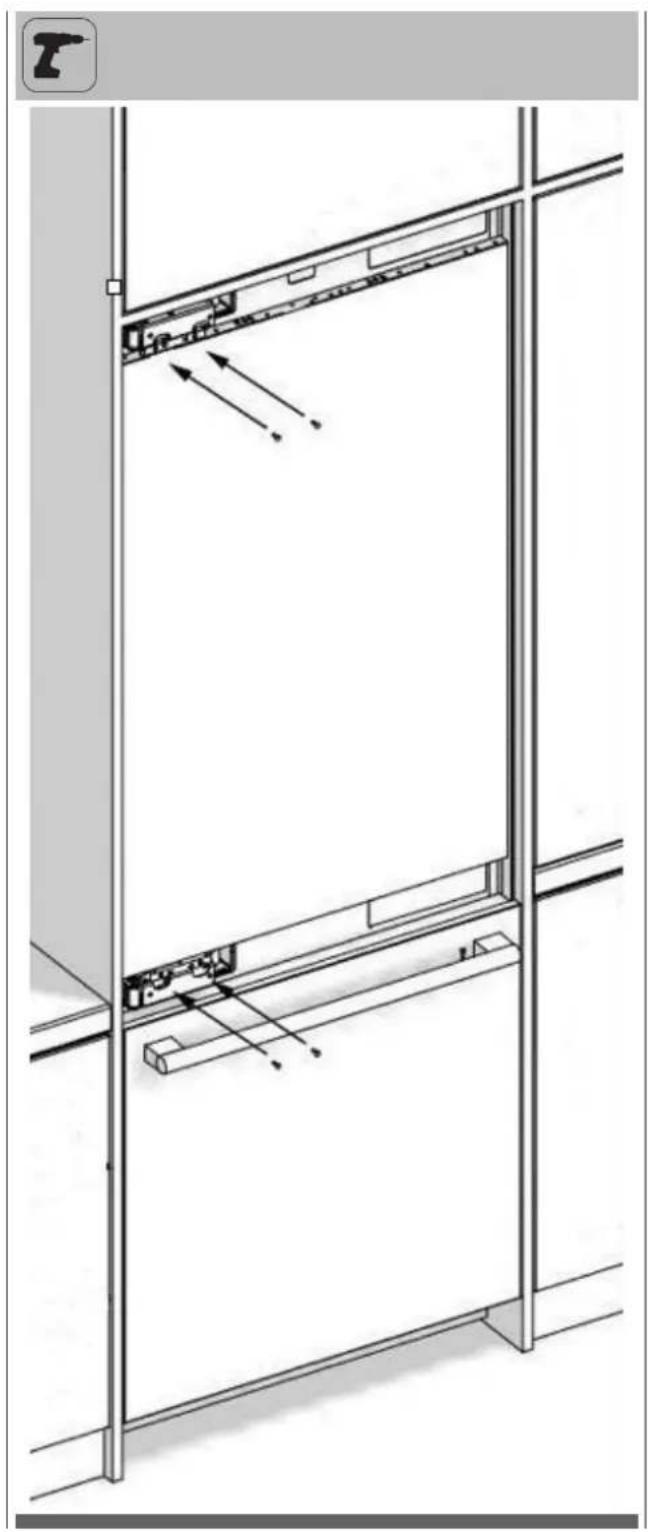 Fulgor Milano FBCD 761 TNF EDBL - Instalacao da porta FF PU - 1