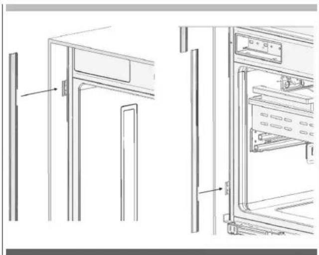 Fulgor Milano FBCD 761 TNF EDBL - Fixation des pieces décoratives - 1