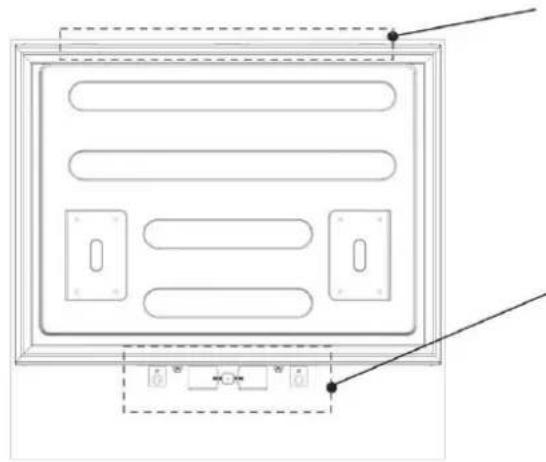 Fulgor Milano FBCD 761 TNF EDBL - Ajuste del panel para la puerta del frigorifico - 1
