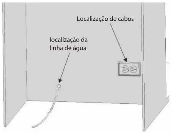 Fulgor Milano FBCD 761 TNF EDBL - Preparacao da mangueira de agua e da toma de alimentacao - 1