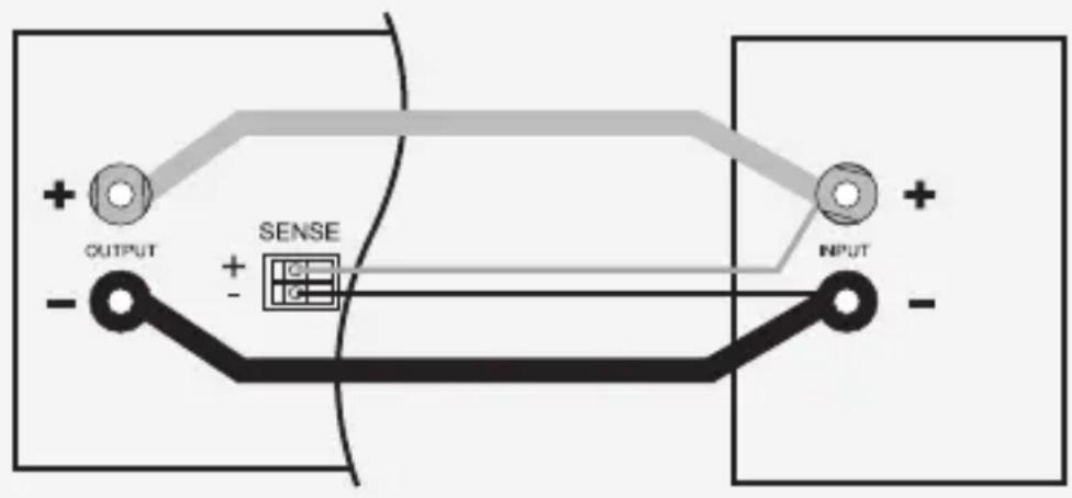 VOLTCRAFT DPPS608 - Aucune tension ne doit etre mise sur les contacts 4 et 5. - 2