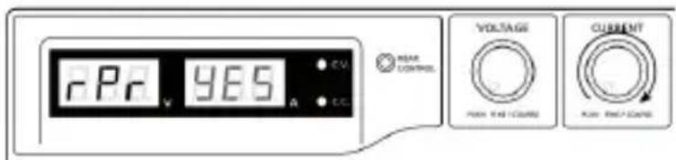 VOLTCRAFT DPPS608 - b) Resetting output presets (P1/P2/P3) to factory default values - 3