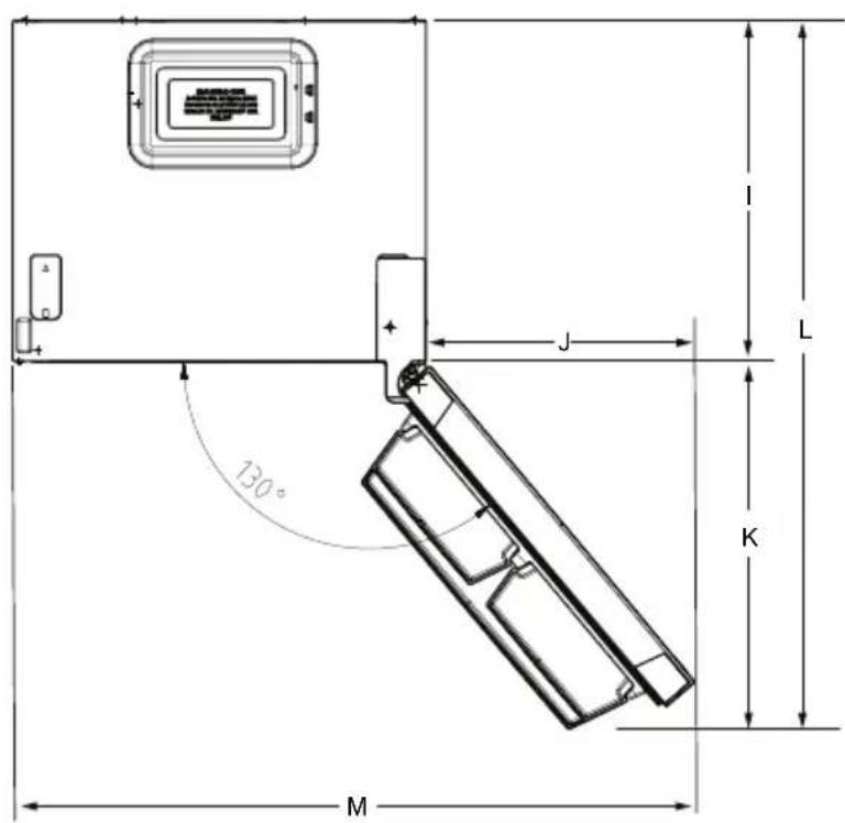 BLOMBERG BRFB21622SS - PORTE BATTANTE DU RÉFRIGÉRATEUR - 2