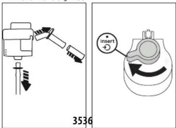 DELONGHI Eletta Explore ECAM450.55.G - Nettoyage des carafes de lait (E) et (F) - 1