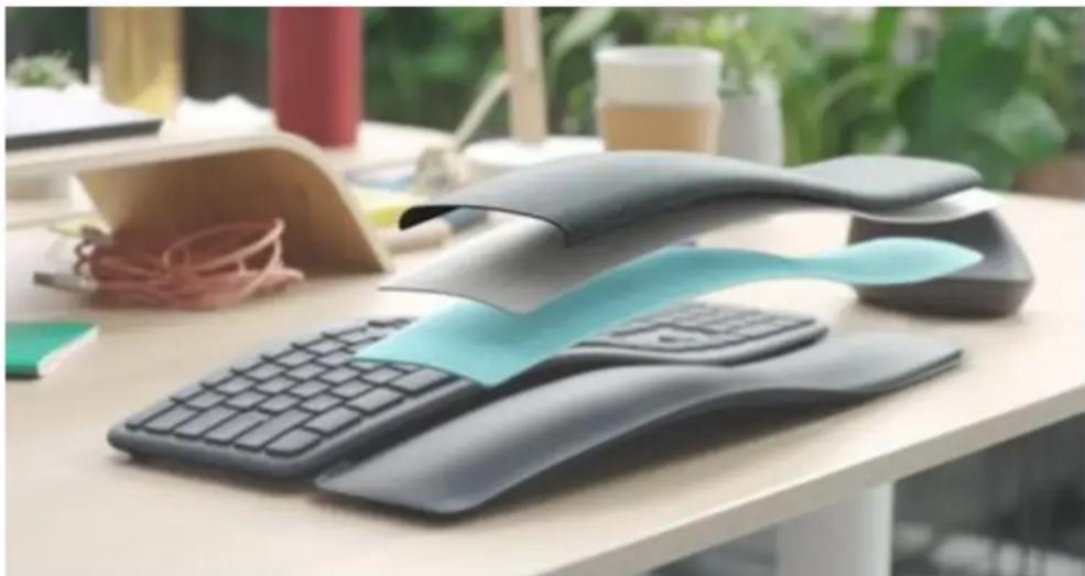 LOGITECH ERGO K860 - Repose-poignets avancé - 1