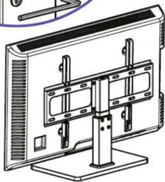 SANUS VTVS1 - Step 3 Determine Height of TV on Stand - 4