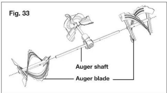 Snow Joe 24VX4SB24CT - Replacing Auger Blades - 4