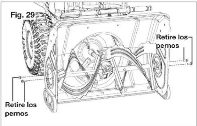 Snow Joe 24VX4SB24CT - Reemplazo de las hojas de barrena - 1