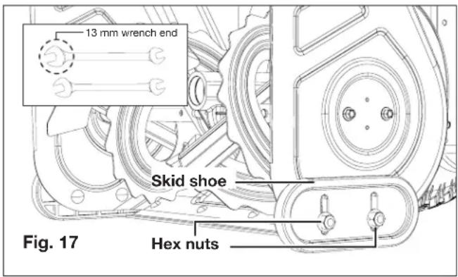 Snow Joe 24VX4SB24CT - Skid Shoes - 1