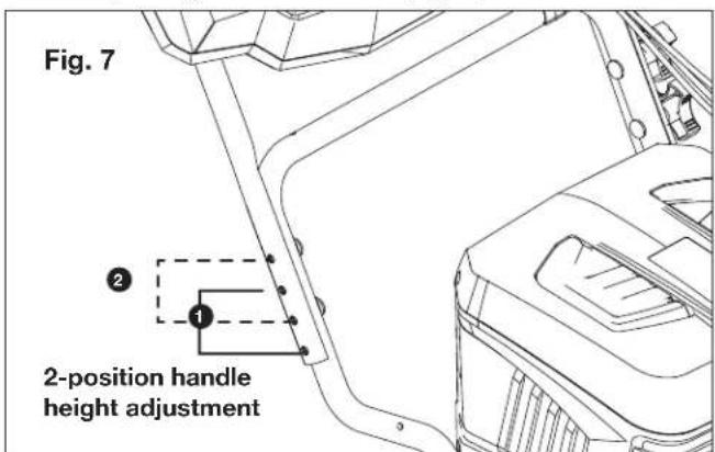 Snow Joe 24VX4SB24CT - Assembling the Handles - 2