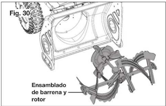 Snow Joe 24VX4SB24CT - Reemplazo de las hojas de barrena - 2