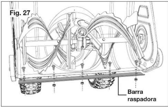Snow Joe 24VX4SB24CT - Reemplazo de la barra raspadora - 1