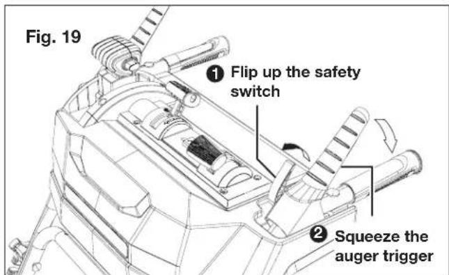 Snow Joe 24VX4SB24CT - Starting the Machine - 2