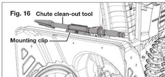 Snow Joe 24VX4SB24CT - Chute Clean-Out Tool - 1